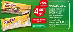 Żabka Wafle Familijne oferta