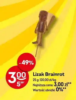 Żabka Lizak Brainrot oferta