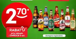 Żabka Piwo dostępne regionalnie oferta