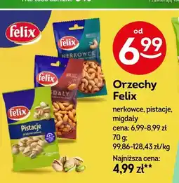 Żabka Orzechy pistacje Felix oferta