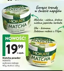 Intermarche Matcha powder Mokate oferta