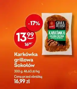 Żabka Karkówka grillowa Sokołów parzona w posypce winzesteak oferta