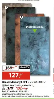 Leroy Merlin Gres szkliwny Loft oferta