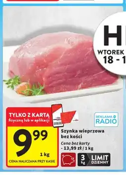 Intermarche Szynka wieprzowa bez kości oferta