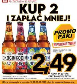 Kupiec Piwo bezalkoholowe Okocim Mango z Marakują oferta