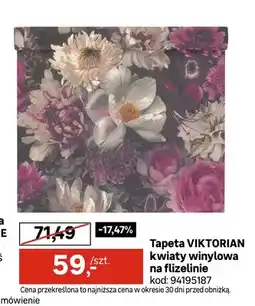 Leroy Merlin Tapeta winylowa na flizelinie Viktorian kwiaty oferta