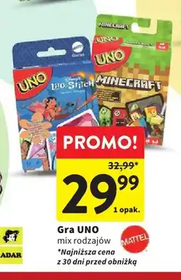 Intermarche Gra UNO mix rodzajów oferta