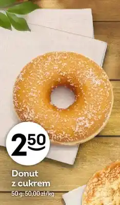 Żabka Donut z cukrem oferta