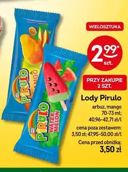 Żabka Lody Pirulo arbuz oferta