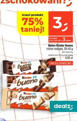 Dealz Baton Kinder Bueno oferta