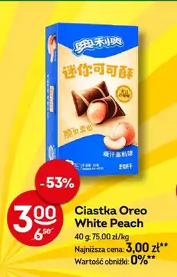 Żabka Ciastka Oreo White Peach oferta