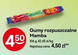 Żabka Gumy rozpuszczalne Mamba oferta