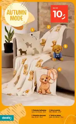 Dealz Poduszka haftowana 43x43 cm oferta