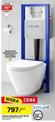 Leroy Merlin Zestaw podtynkowy Wc Selva Cersanit oferta