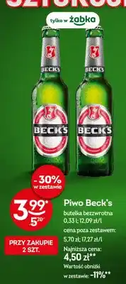 Żabka Piwo Beck's oferta