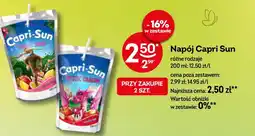 Żabka Napój Capri Sun oferta