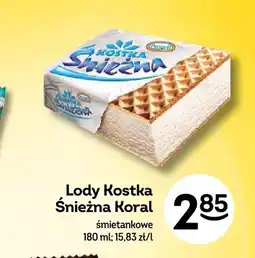 Żabka Lody Kostka Śnieżna śmietankowe oferta