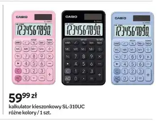 Kalkulator kieszonkowy CASIO SL-310UC