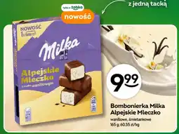 Żabka Bombonierka Milka Alpejskie Mleczko waniliowe oferta