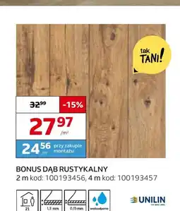 Komfort Wykładzina elastyczna Bonus Dąb Rustykalny oferta
