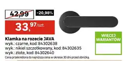 Leroy Merlin Klamka na rozecie Java oferta