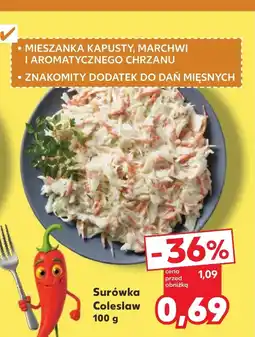 Kaufland Surówka z kapusty Znakomity oferta