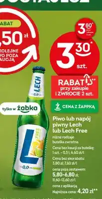 Żabka Piwo Lech oferta