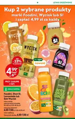 Żabka Wybrane produkty Foodini, Wycisk lub S! oferta