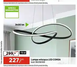 Leroy Merlin Lampa wisząca LED Consa oferta