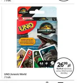 Empik Gra karciana UNO Jurassic World oferta