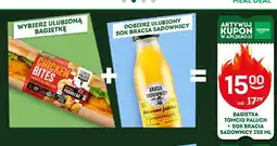 Żabka Zestaw bagietka Tomcio Paluch + sok Bracia Sadownicy oferta