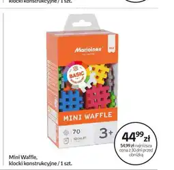 Empik Klocki konstrukcyjne Marioinex Mini Waffle Basic oferta