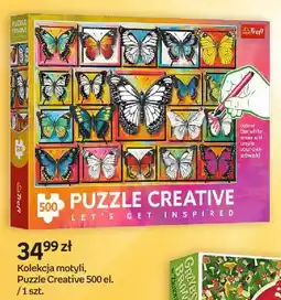 Empik Puzzle Creative Kolekcja motyli Trefl 500 el oferta