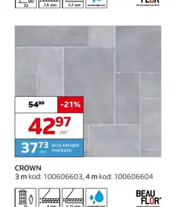 Komfort Wykładzina elastyczna Crown oferta