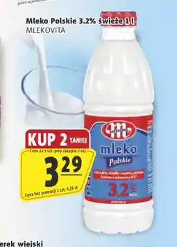 Prim Market Mleko świeże Mlekovita Polskie 3,2% oferta