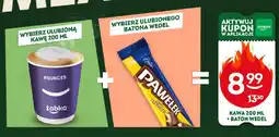 Żabka Zestaw kawa Żabka 200 ml + baton E.Wedel oferta