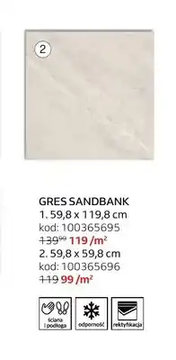 Komfort Gres Sandbank Opoczno 59,8x59,8 cm oferta
