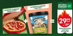Żabka Zestaw pizza na wynos + lody Ben & Jerry's oferta