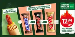 Żabka Zestaw Hot Dog Max + baton Snickers oferta