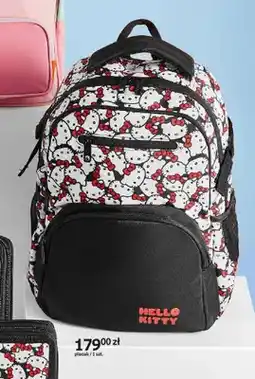 Empik Plecak Hello Kitty czarno-biały oferta