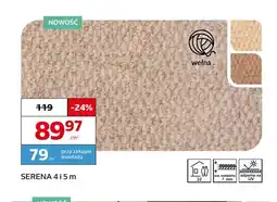 Komfort Wykładzina dywanowa Serena 4 i 5 m oferta