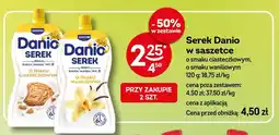 Żabka Serek Danio w saszetce o smaku ciasteczkowym oferta