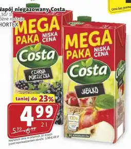 Prim Market Napój niegazowany Costa Czarna Porzeczka oferta