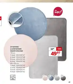 Komfort Dywanik łazienkowy Miami Viscose 60x90 cm oferta