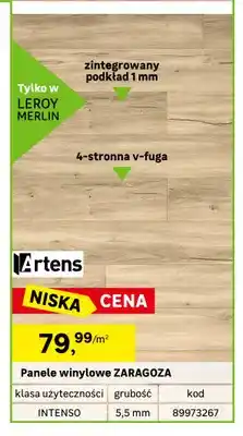 Leroy Merlin Panele winylowe Artens Zaragoza oferta