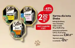 Żabka Karma dla kota Sheba Classics koktajl drobiowy oferta