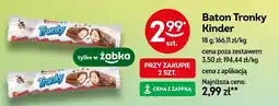 Żabka Baton Kinder Tronky oferta