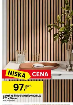 Leroy Merlin Lamel na filcu Dąb Arda oferta