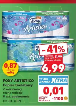 Kaufland Papier toaletowy Foxy oferta