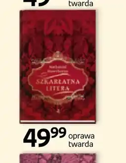 Empik Książka Szkarłatna litera oprawa twarda oferta